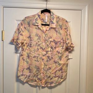 Brand New Stars Above Multi Print Lounge Top…size M